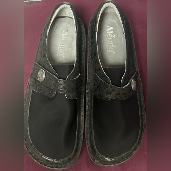 Alegria Brenna Aristoclass Clogs Shoes Black Sz 40 = Sz 9/9.5 Slip On - Picture 2 of 6